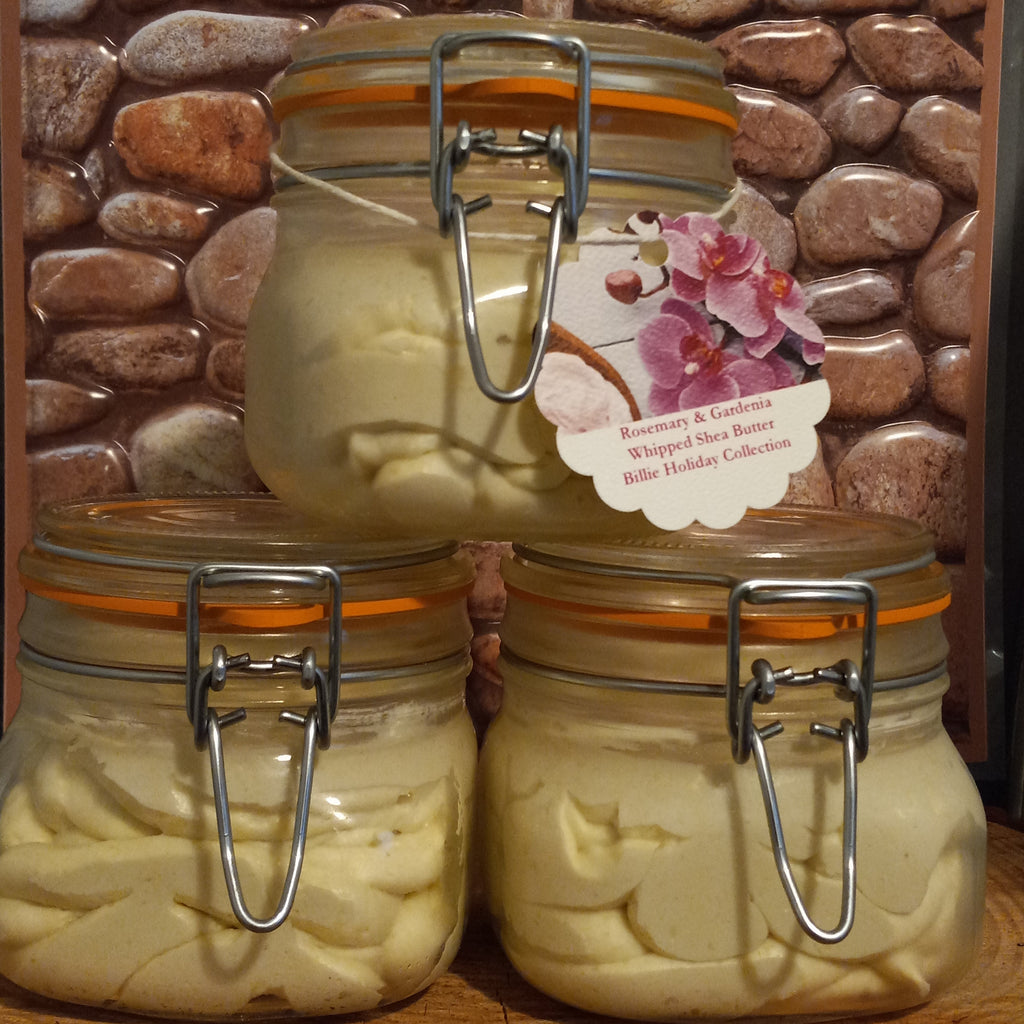 Organic pure rosemary infused Shea Butter